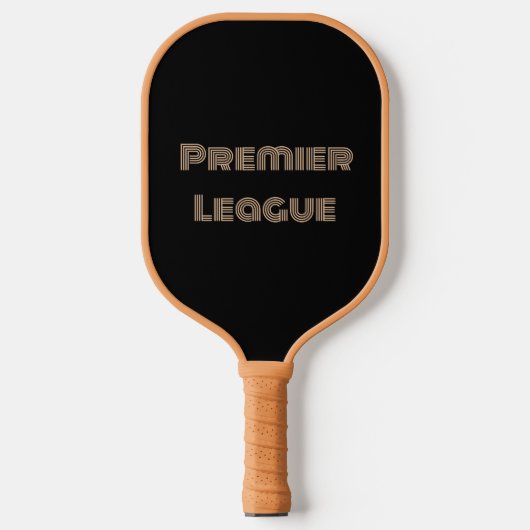 Uitstekende BlackPickleball Racket Pickleball Pad (Voorkant)