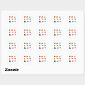 Uitstekende Bloem Sticker Collectie (Vel)