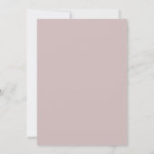 Uitstekende Blush Polish taal Bruiloft Kaart (Achterkant)