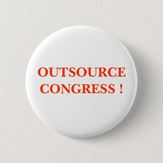 UITSTEKENDE CONGRES! RONDE BUTTON 5,7 CM (Voorkant)