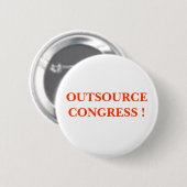 UITSTEKENDE CONGRES! RONDE BUTTON 5,7 CM (Voorkant /achterkant)