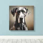 Uitstekende daancanvas afdrukken (Insitu (Houten vloer))