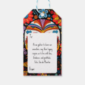 💀Uitstekende Día de Muertos Cadeaulabel (Achterkant)