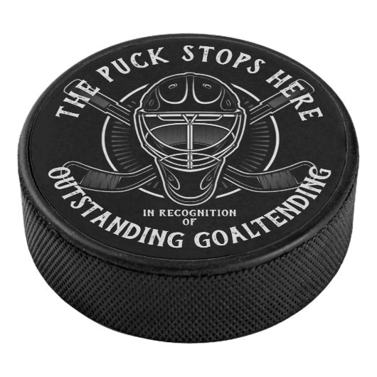 Uitstekende doelman hockey puck (3/4)