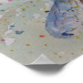 Uitstekende drakenvlucht in vlucht poster (Hoek)