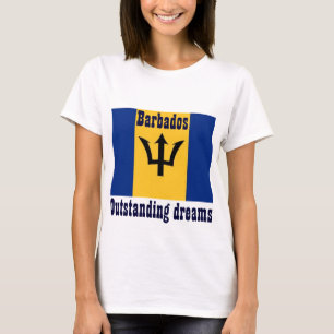 Uitstekende dromen barbados t-shirt
