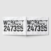 Uitstekende en gekraste tekst Werkout 247365 bijte Gastenboek (Volledig)