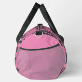 Uitstekende en gekraste tekst Werkout 247365 roze Plunjezak (Rechts)