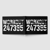 Uitstekende en gekraste tekst Werkout 247365 wit Gastenboek (Volledig)