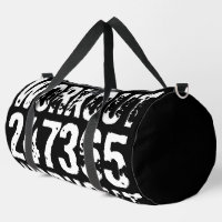 Uitstekende en gekraste tekst Werkout 247365 wit