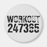 Uitstekende en gekraste tekst Werkout 247365 zwart