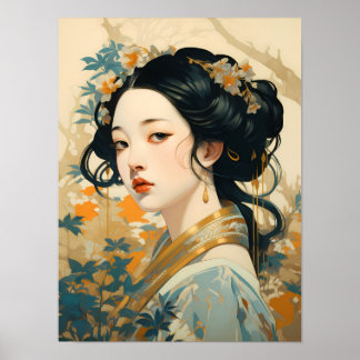 Uitstekende essentie van Chinese elegantie Poster