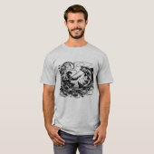 Uitstekende Fly Fishing Actie T-shirt (Voorkant volledig)