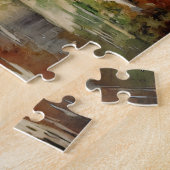 Uitstekende Franse Castle Waterverf puzzel (Zijkant)