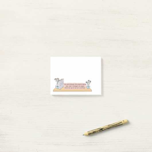 Uitstekende Gatsby Quote Post-it Notes (Op bureau)