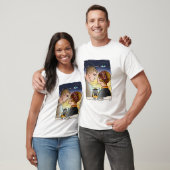 Uitstekende Gatsby Tarot-waterverf afdrukken T-shirt (Unisex)