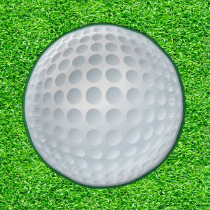 Uitstekende golf partij benodigdheden papieren bordje