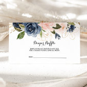 Uitstekende Herfst Bloemenluier Raffle Informatiekaartje