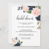 Uitstekende Herfst Floral Vrijgezellenfeest Kaart (Voorkant)