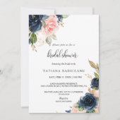 Uitstekende Herfst Floral Vrijgezellenfeest Kaart (Voorkant)