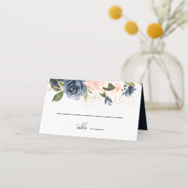 Uitstekende Herfst Floral Wedding Place Card Plaatskaartje