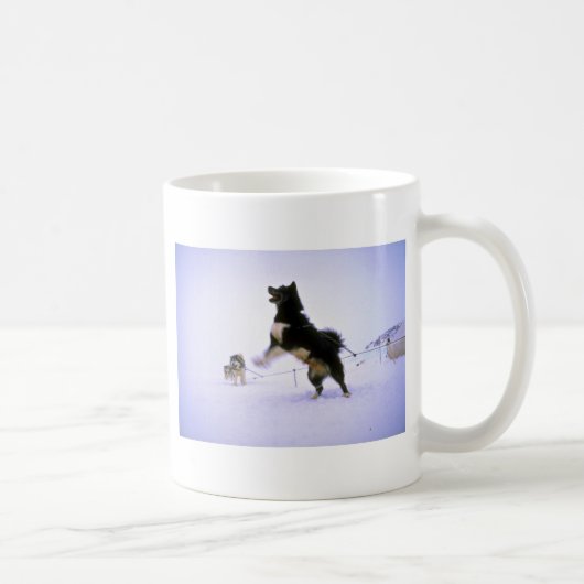 Uitstekende hondenhond koffiemok (Rechts)