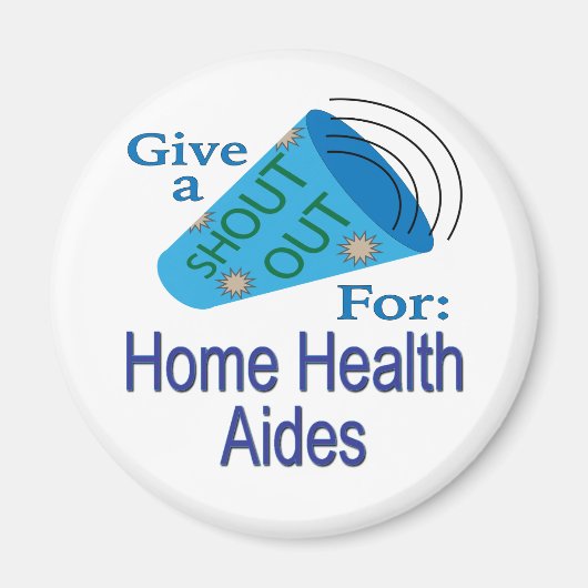 Uitstekende hulp voor thuisgezondheid magneet (Voorkant)