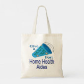 Uitstekende hulp voor thuisgezondheid tote bag (Achterkant)