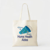 Uitstekende hulp voor thuisgezondheid tote bag (Voorkant)