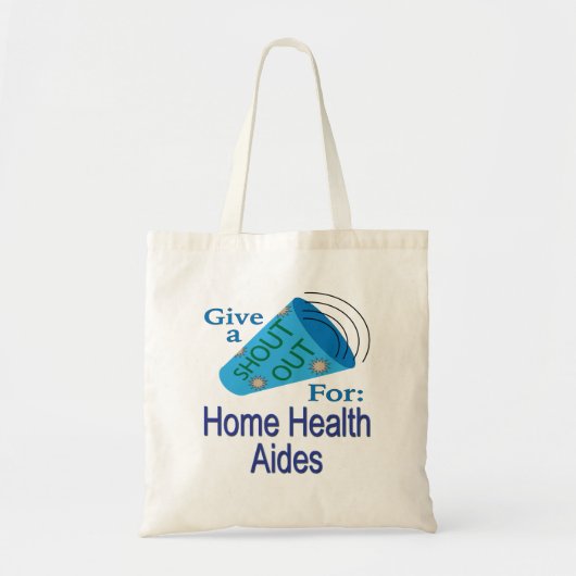 Uitstekende hulp voor thuisgezondheid tote bag (Voorkant)