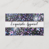 Uitstekende jurken en gowns Visitekaartje (Achterkant)