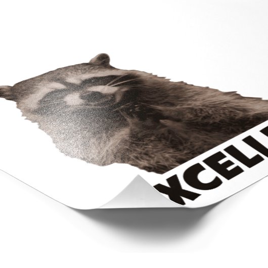 Uitstekende kwaadwillende wedloop foto afdruk (Hoek)