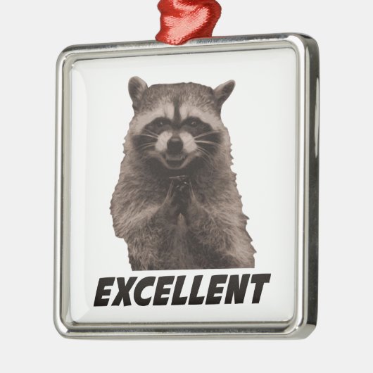 Uitstekende kwaadwillende wedloop metalen ornament (Links)