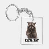 Uitstekende kwaadwillende wedloop sleutelhanger (Voorkant Links)