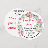 Uitstekende liefde voorstel uitnodiging Kaarten!" (Voorkant / Achterkant)