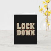 Uitstekende Lock Down Statement-outfit Kaart (Gele Bloem)