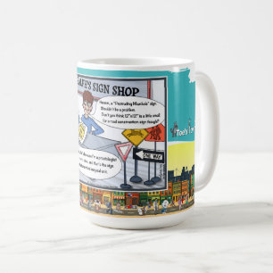 Uitstekende Mannengaten Letterlijke Woordspeling Koffiemok