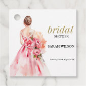 Uitstekende minimale bruiloft Vrijgezellenfeest Bedankjes Labels (Voorkant)