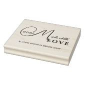 Uitstekende minimalistische kalligrafie Home Made  Rubberstempel (Stempel)