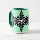 Uitstekende mok van hoge kwaliteit JIMETTE-ONTWERP (Voorkant links)