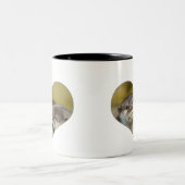 Uitstekende Mok van tweetonige liefdeskoffie (Center)