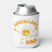 Uitstekende papa Uitstekend Ei Leuk Eten Pun Daddy Blikjeskoeler (Blikje Voorkant)