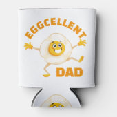 Uitstekende papa Uitstekend Ei Leuk Eten Pun Daddy Blikjeskoeler (Voorkant)