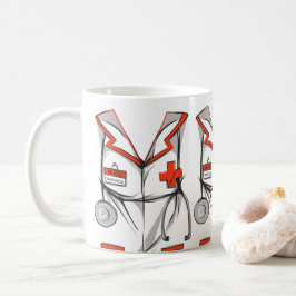 Uitstekende persoonlijke verpleegkundigen koffiemok