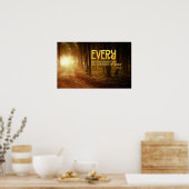 Uitstekende prestaties Inspirerend Poster afdrukke (Keuken)