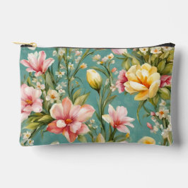 Uitstekende roze, gele Magnolia met witte bloemen Etui