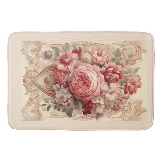 Uitstekende  Shabby Chic Badmat (Voorkant)