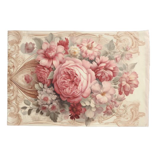 Uitstekende  Shabby Chic Kussensloop (Achterkant)