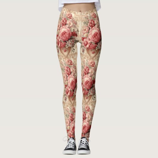 Uitstekende  Shabby Chic Leggings (Voorkant)