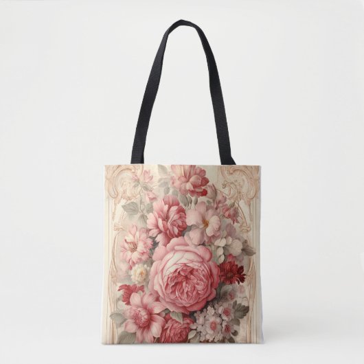 Uitstekende  Shabby Chic Tote Bag (Voorkant)